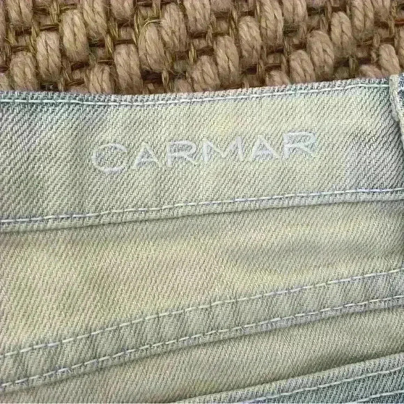 Carmar half American Flag Cut‎ Off Shorts  size 26 - Picture 5 of 7